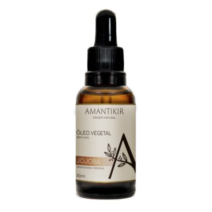 Frasco de óleo vegetal de jojoba da Amantikir