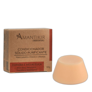 Condicionador sólido de copaíba e melaleuca da Amantikir