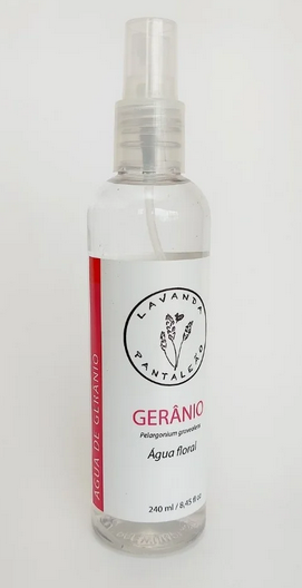 Água Floral de Gerânio (Hidrolato) 240ml