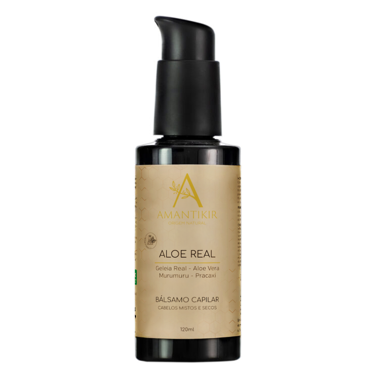 Bálsamo Capilar Natural Aloe Real 120ml