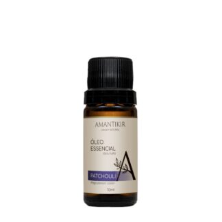 Frasco de óleo essencial de patchouli da Amantikir