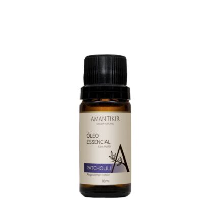 Frasco de óleo essencial de patchouli da Amantikir