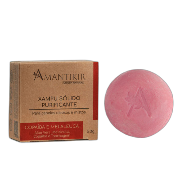 Xampu Sólido - Copaíba e Melaleuca 80g