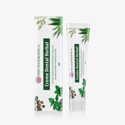 Creme dental herbal adulto